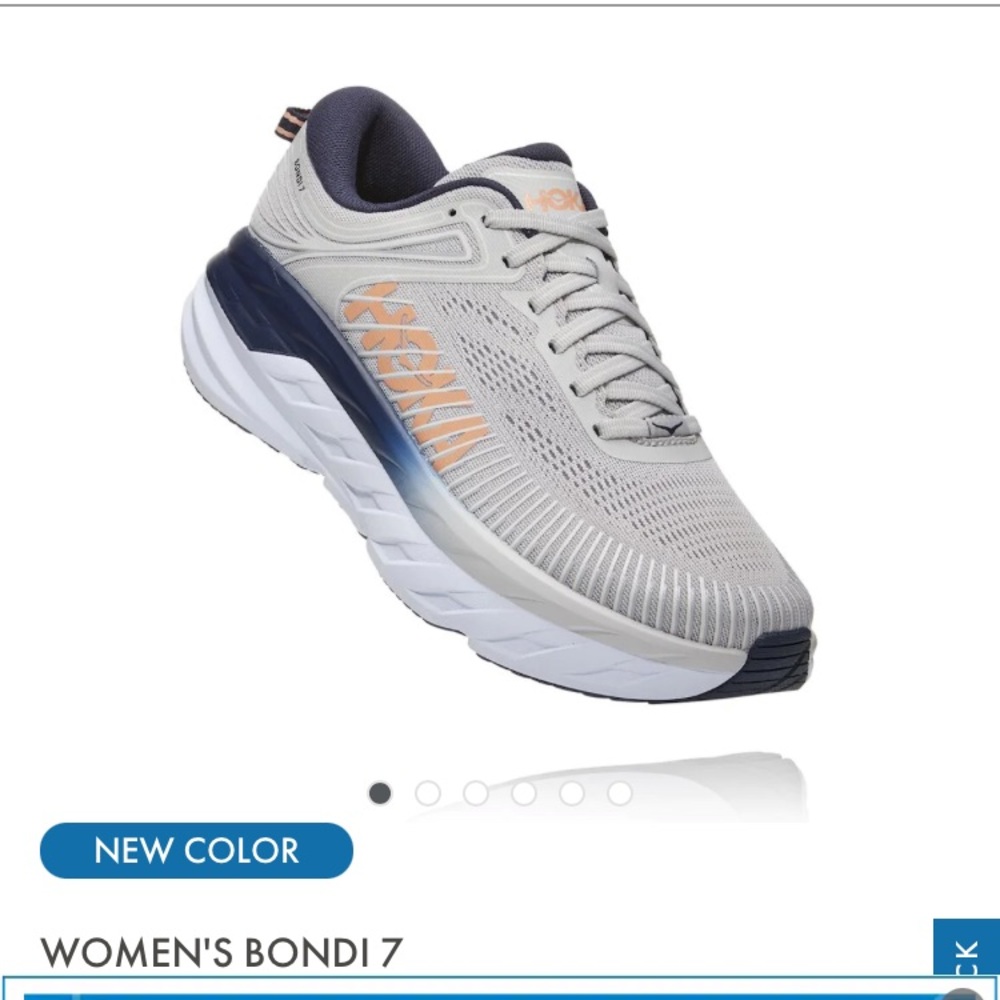 Hoka Bondi 7 Lunar Rock/Black Iris